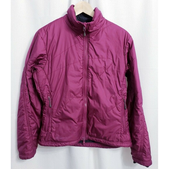 Columbia Titanium Maroon Jacket Women's size MEDIUM - Picture 1 of 7